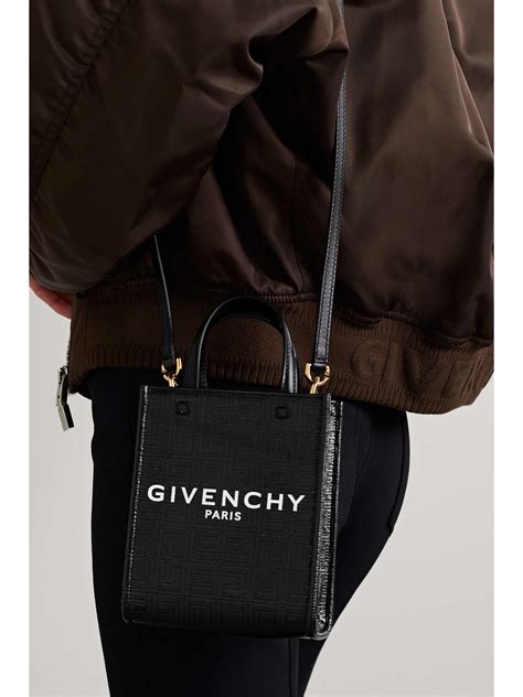 givenchy mini canvas tote bag|Givenchy nightingale shopper tote.